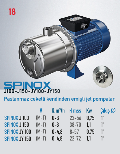 SPINOX J100 M
