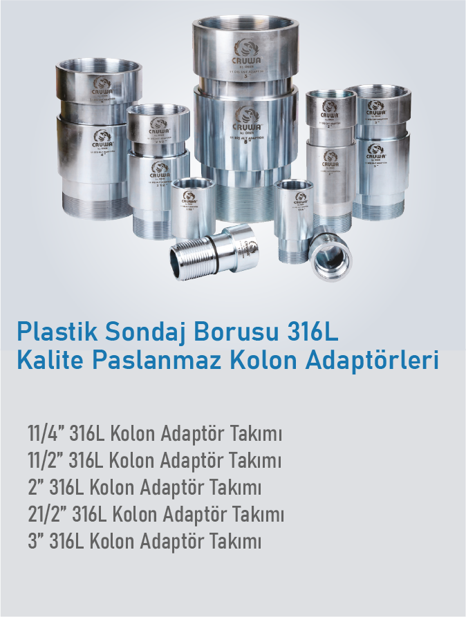 1 1/2’’ Alt Adaptör