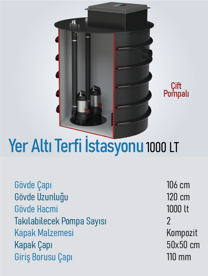 1000 LT Terfi İstasyonu