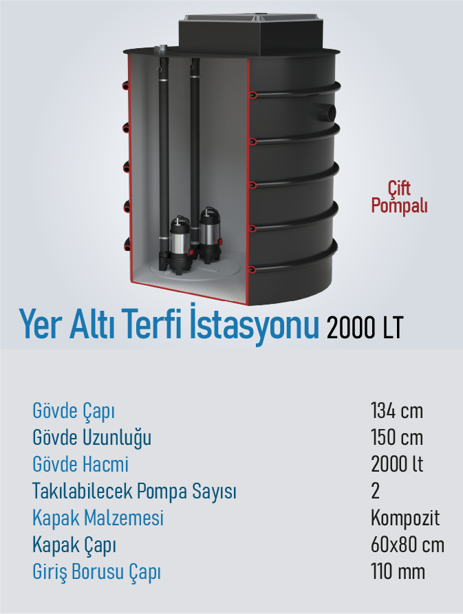 2000 LT Terfi İstasyonu