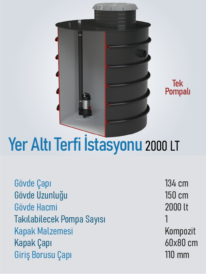2000 LT Terfi İstasyonu