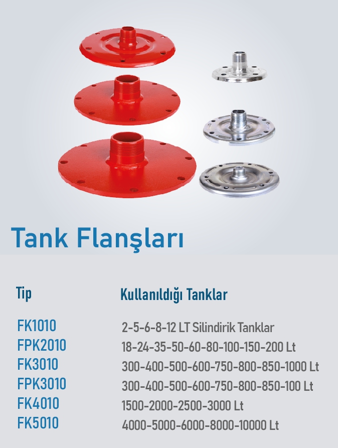 Tank Flanşı FK 1010
